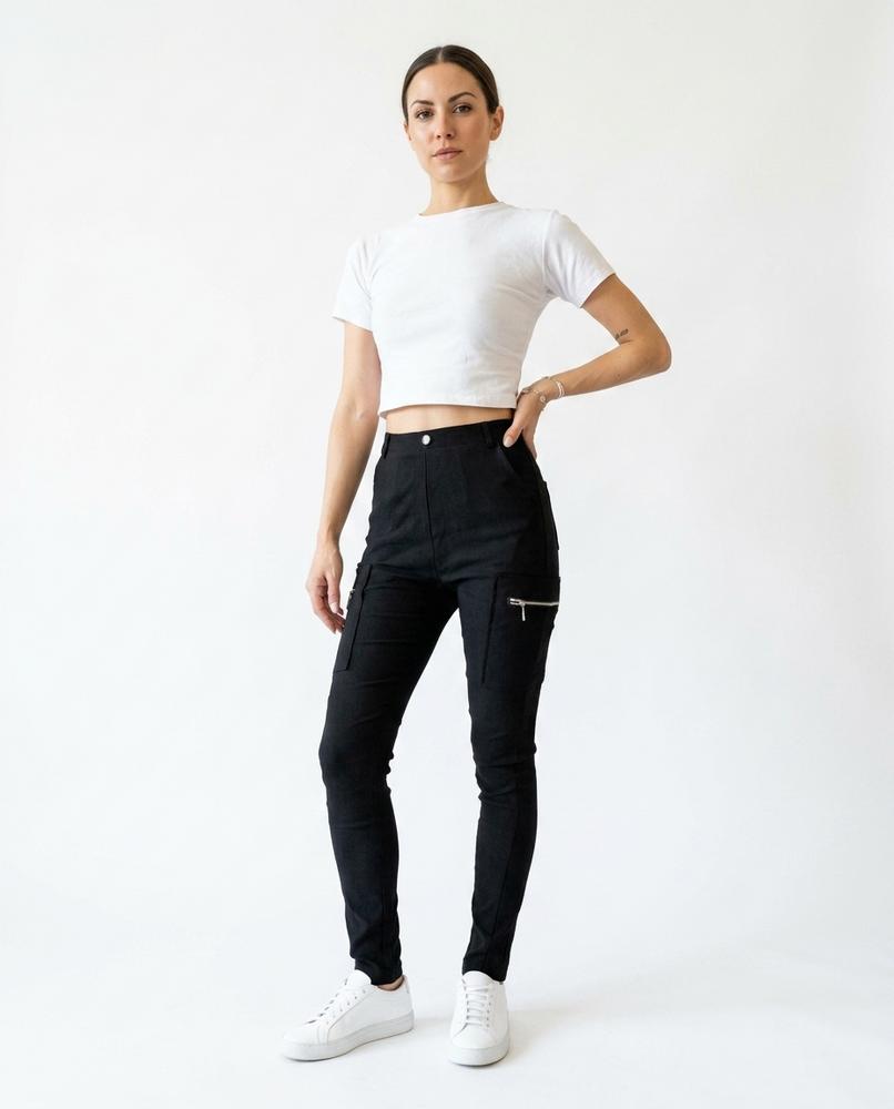 Cloppenburg Mode - Saran | Eng Anliegende Hoch Taillierte Hose Damen