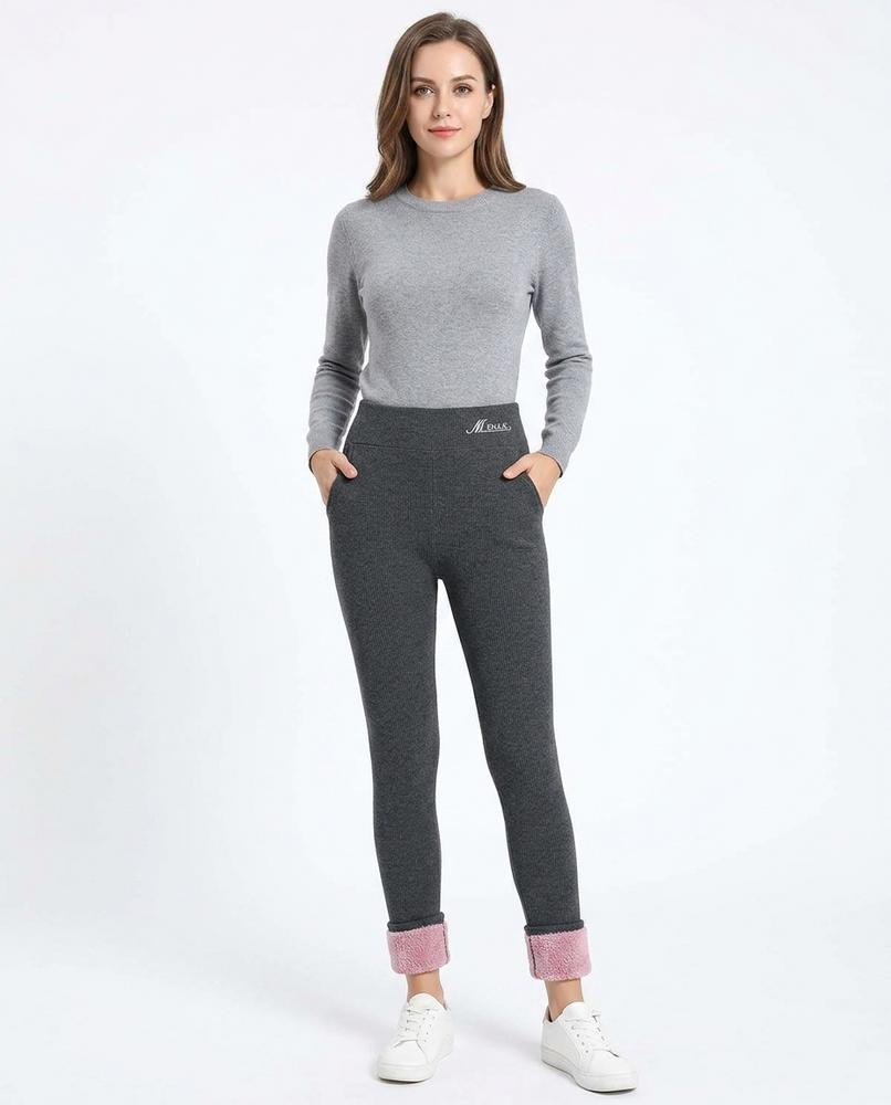 Cloppenburg Mode - Rovel | Gefütterte Gerippte Hose Damen