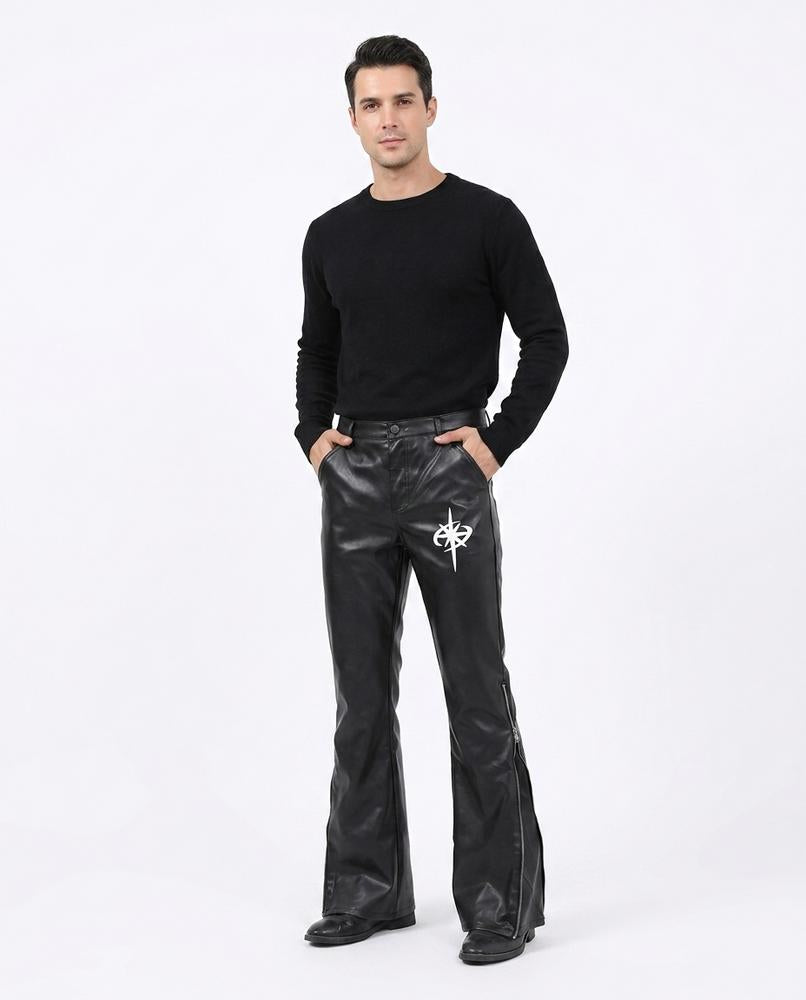 Cloppenburg Mode - Zelor | Bedruckte Kunstleder Hose Herren