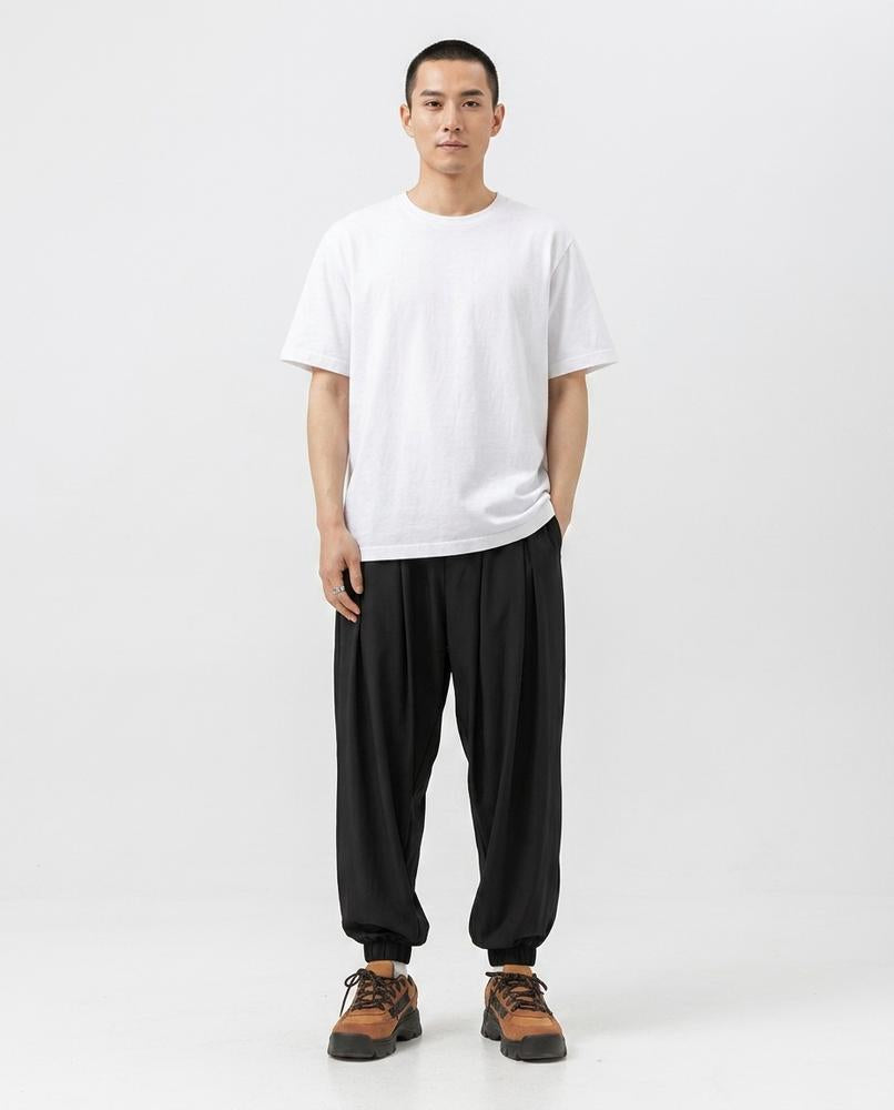 Cloppenburg Mode - Ranav | Plissierte Weit Geschnittene Hose Unisex