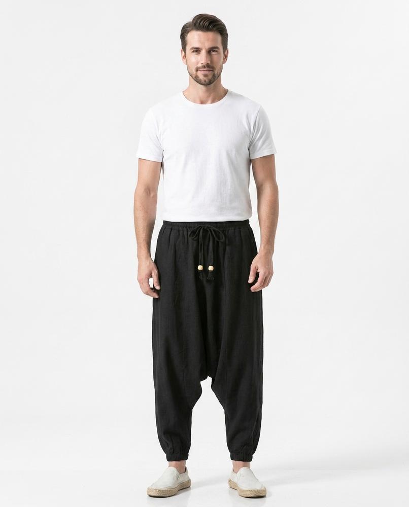 Cloppenburg Mode - Kerev | Weite Tiefgeschnittene Hose Herren