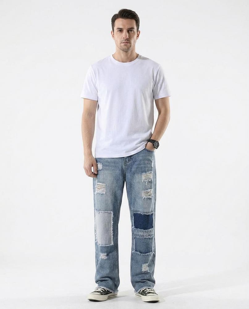 Cloppenburg Mode - Alvar | Gepatcht Zerrissen Hose Unisex