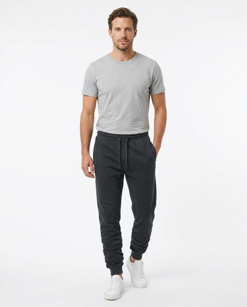 Cloppenburg Mode - Niven | Melierte Geraffte Hose Unisex