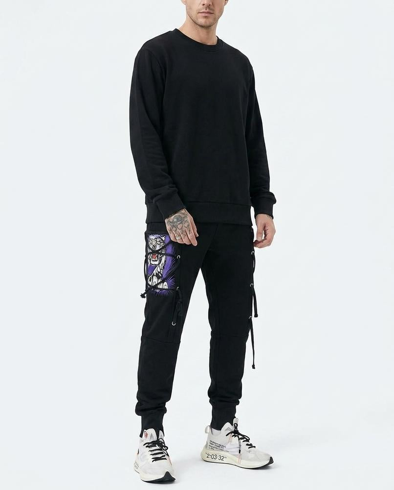 Cloppenburg Mode - Rihal | Bedruckte Schmal Geschnittene Hose Unisex