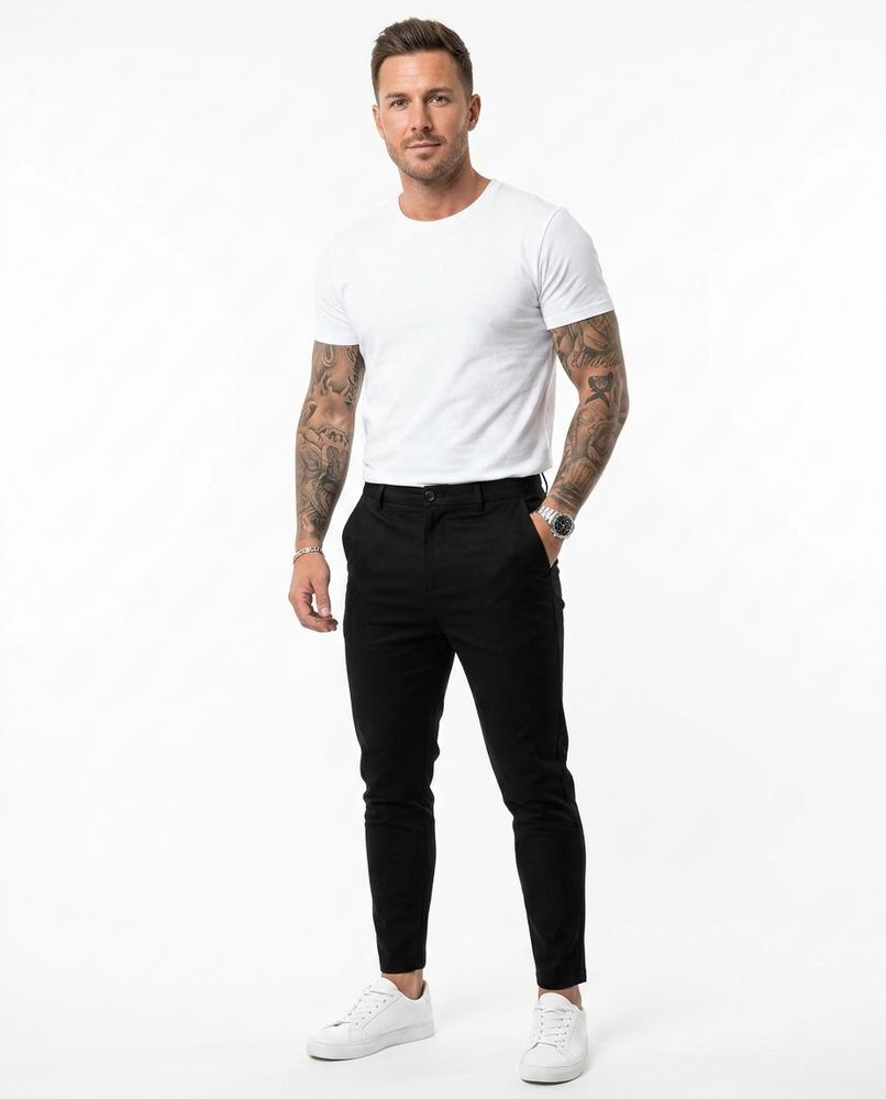 Cloppenburg Mode - Losin | Schmal Geschnittene Knöchellange Hose Herren