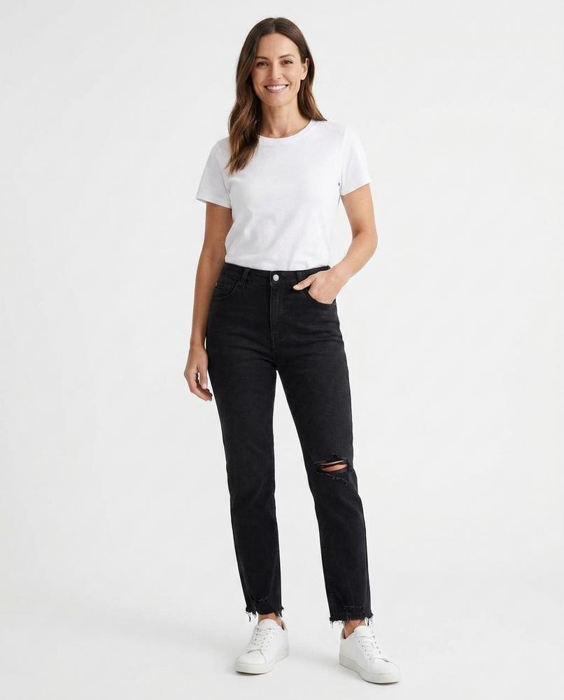 Cloppenburg Mode - Kahal | Gerade Geschnittene Zerstörte Hose Damen