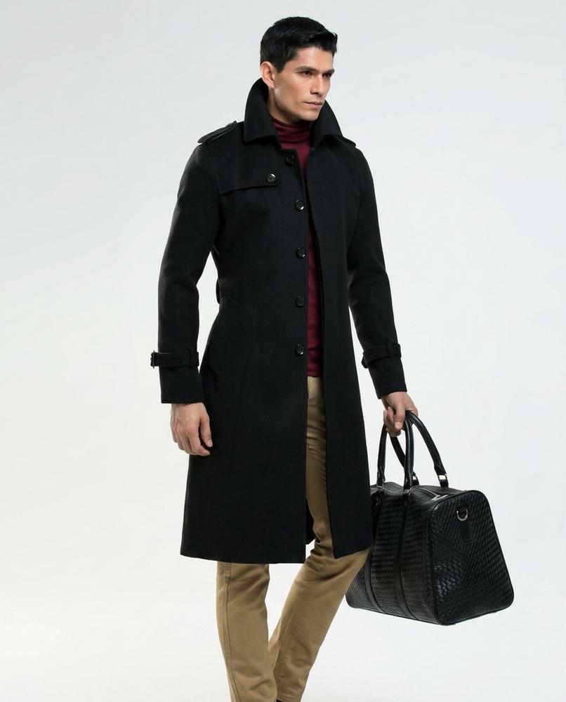 Cloppenburg Mode - Viran | Gefütterter Woll Mantel Herren