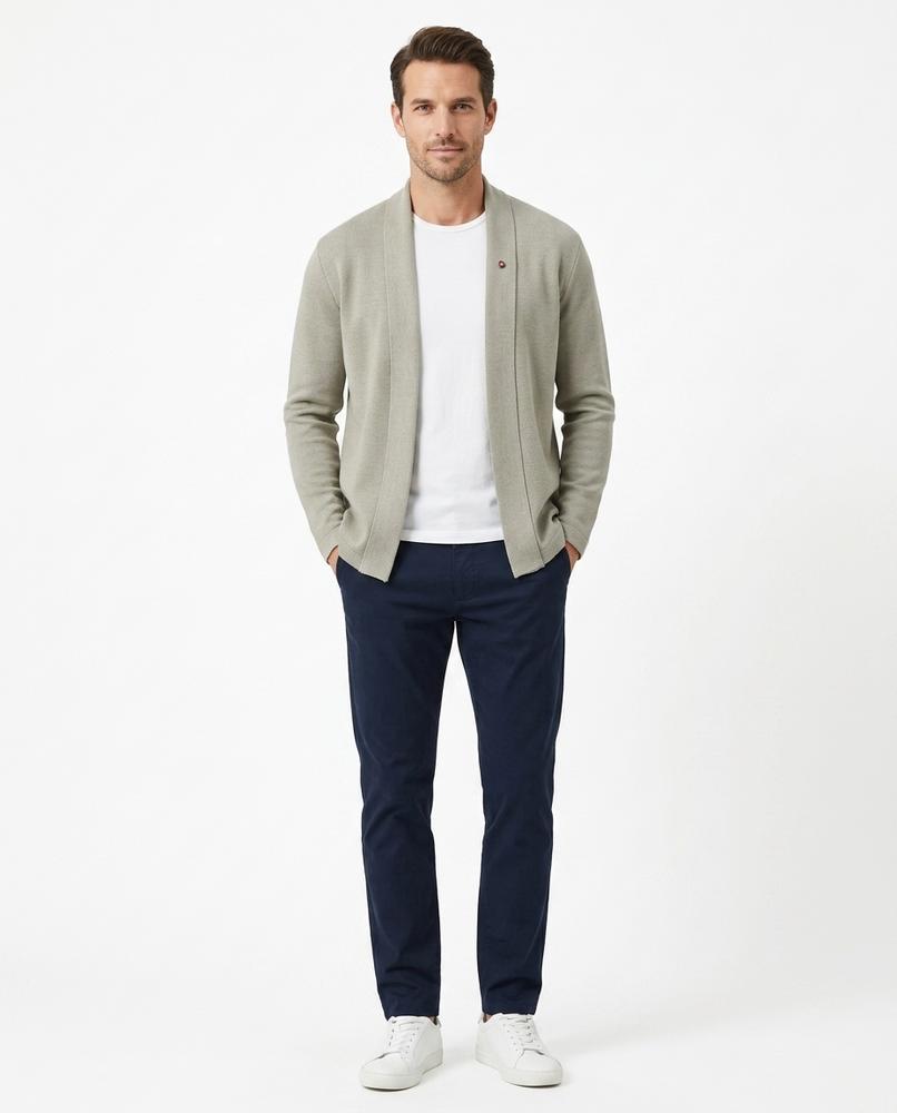 Cloppenburg Mode - Leral | Offener Strukturierter Cardigan Herren
