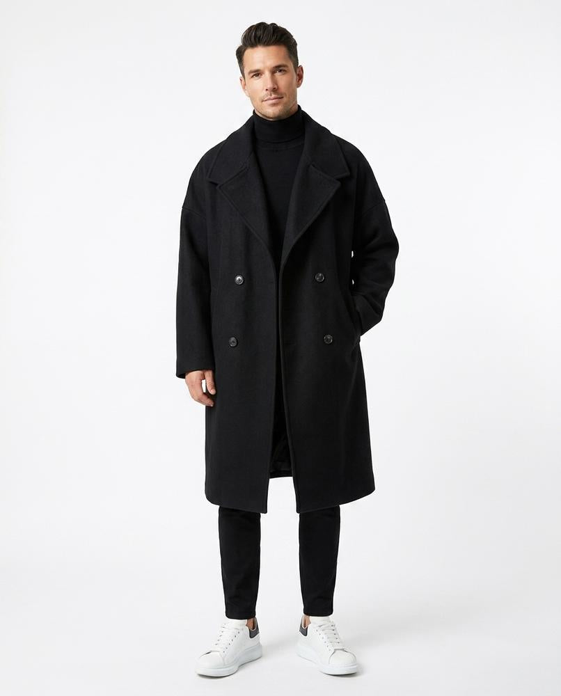 Cloppenburg Mode - Zator | Weit Geschnittener Zweireihiger Mantel Unisex