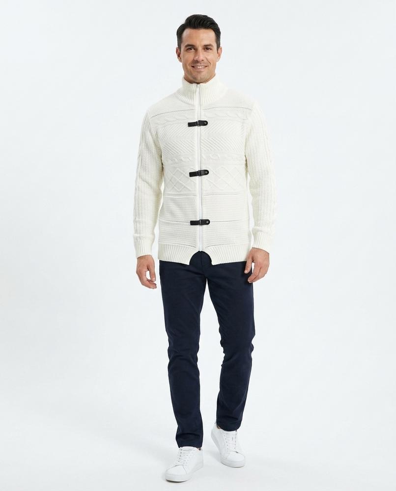 Cloppenburg Mode - Yefim | Strukturiert Hochgeschlossen Strickjacke Herren