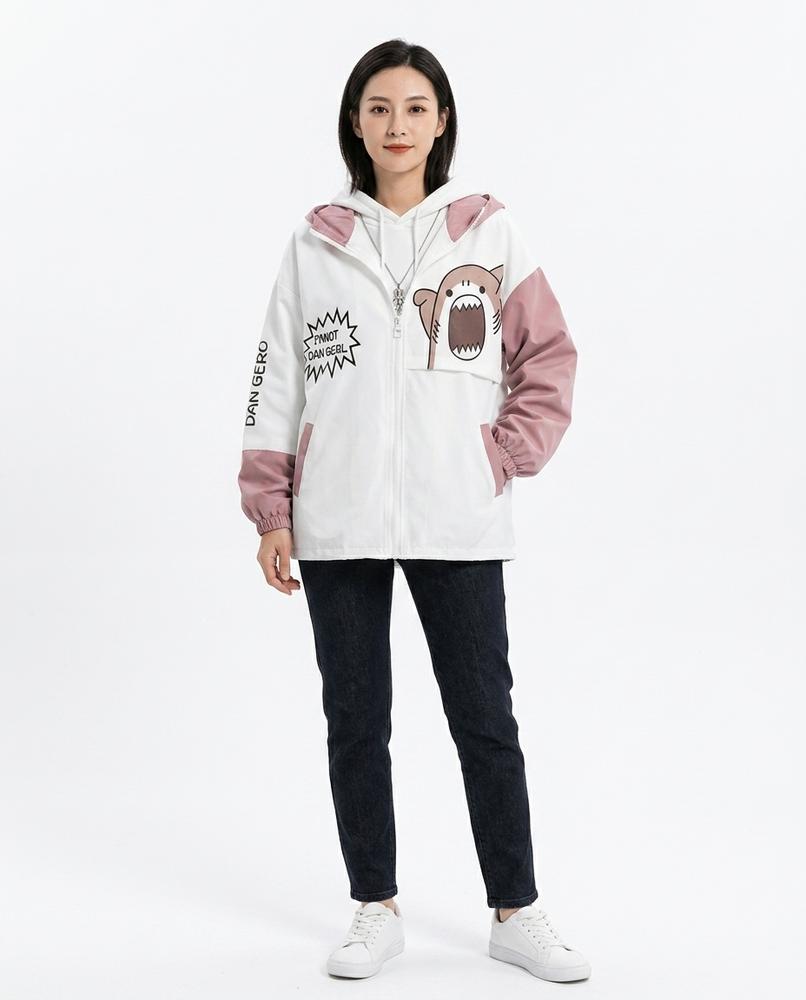 Cloppenburg Mode - Dilul | Mehrfarbige Bedruckte Jacke Unisex
