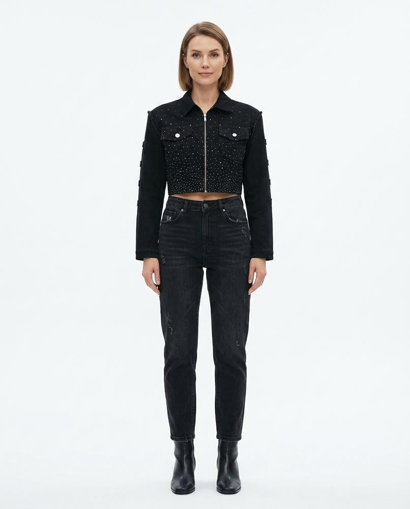 Cloppenburg Mode - Mapim | Nietenbesetzte Kurz Geschnittene Jacke Damen