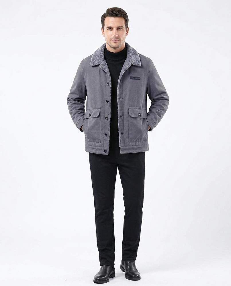 Cloppenburg Mode - Divek | Gefütterte Fleecekragen Jacke Herren