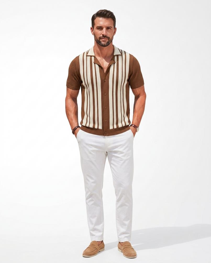 Cloppenburg Mode - Tiker | Gestreift Gestrickt Shirt Herren