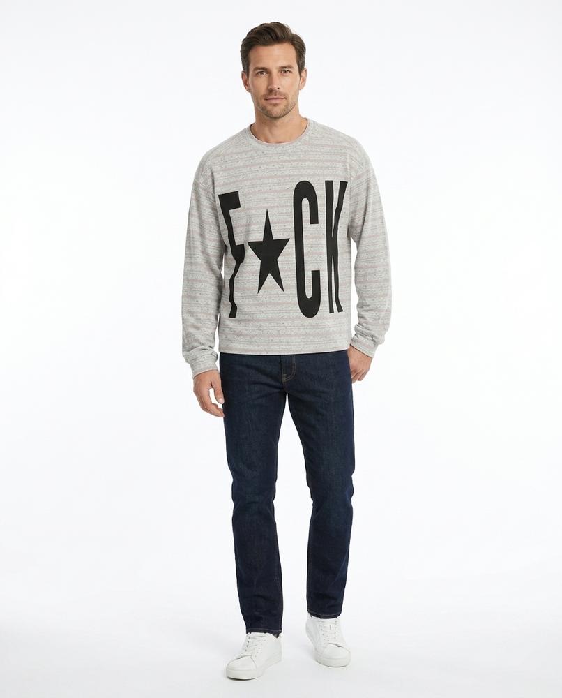 Cloppenburg Mode - Migik | Gestreift Bedruckt Sweatshirt Unisex