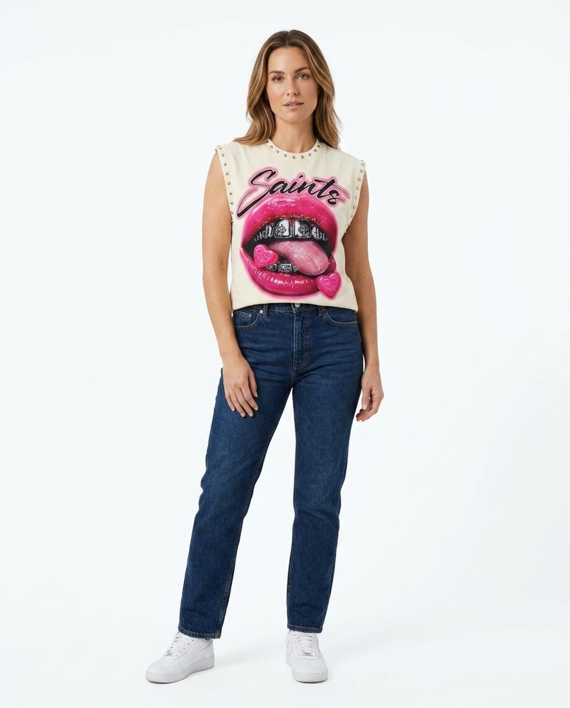 Cloppenburg Mode - Cefev | Ärmellos Bedruckt Top Unisex
