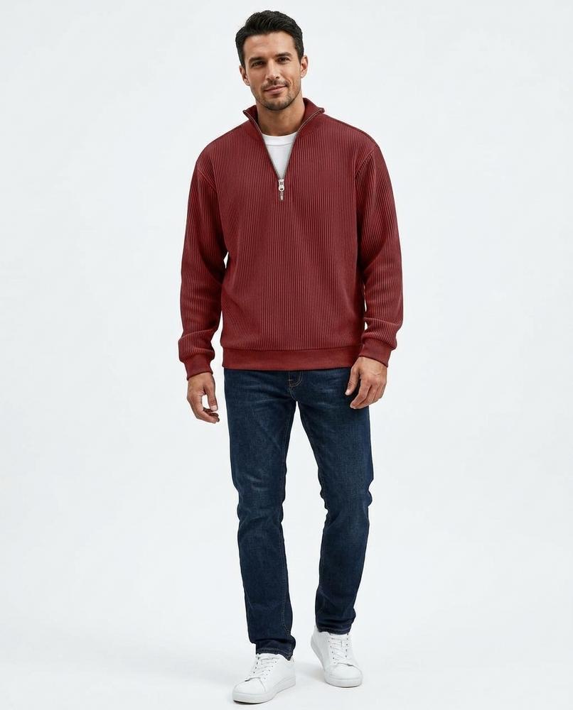 Cloppenburg Mode - Rorut | Gerippter Hochschließender Pullover Herren