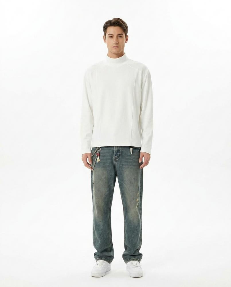 Cloppenburg Mode - Darid | Hochgeschlossener Strukturierter Pullover Unisex