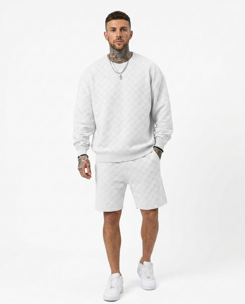 Cloppenburg Mode - Aivav | Gewürfeltes Langärmliges Sweatshirt Herren