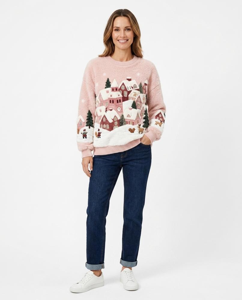 Cloppenburg Mode - Muhim | Flauschiger Applizierter Pullover Damen