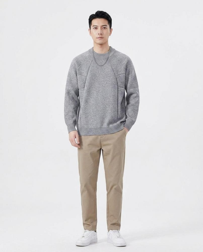 Cloppenburg Mode - Lovas | Strukturierter Langärmliger Pullover Herren