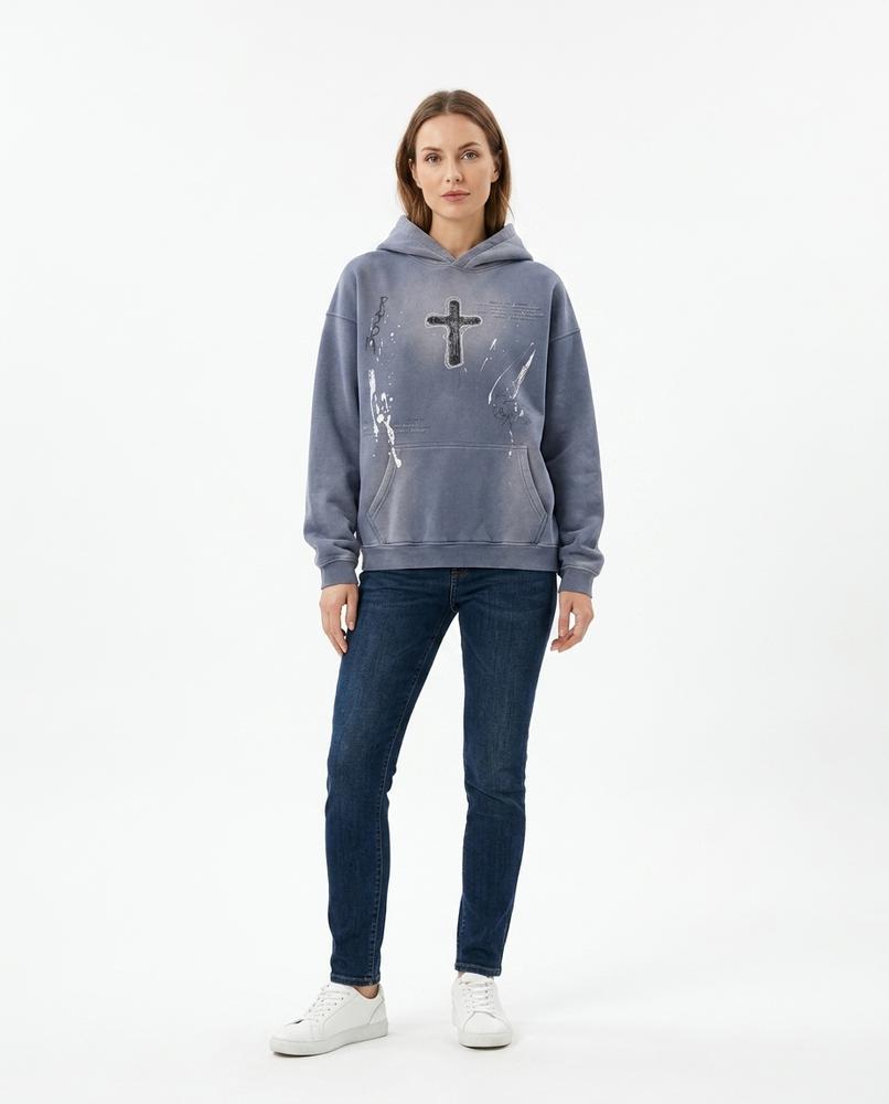Cloppenburg Mode - Cohar | Bedruckt Gewaschen Hoodie Unisex