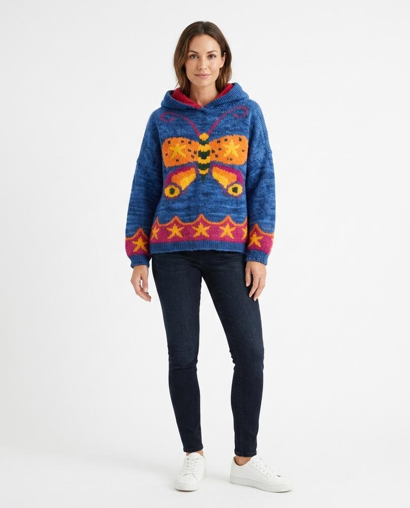 Cloppenburg Mode - Yikak | Gemustert Gestrickt Hoodie Unisex