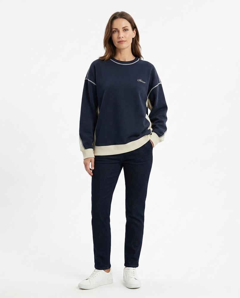 Cloppenburg Mode - Depur | Zweifarbiges Besticktes Sweatshirt Unisex