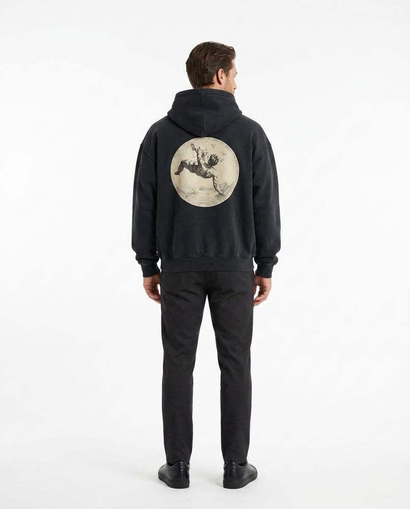 Cloppenburg Mode - Auked | Bedruckter Baumwoll Hoodie Unisex