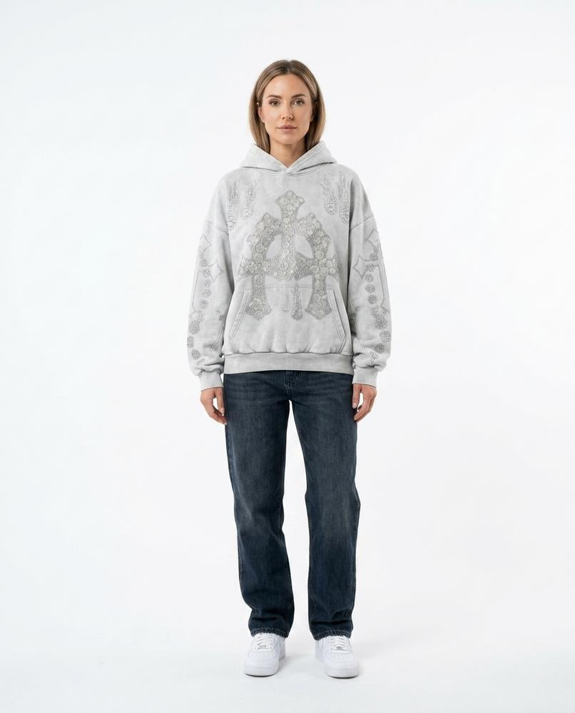 Cloppenburg Mode - Aukos | Verziert Oversized Hoodie Unisex