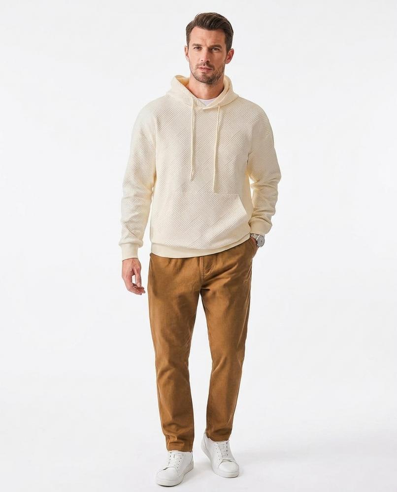 Cloppenburg Mode - Lavem | Strukturiert Langärmlig Hoodie Herren