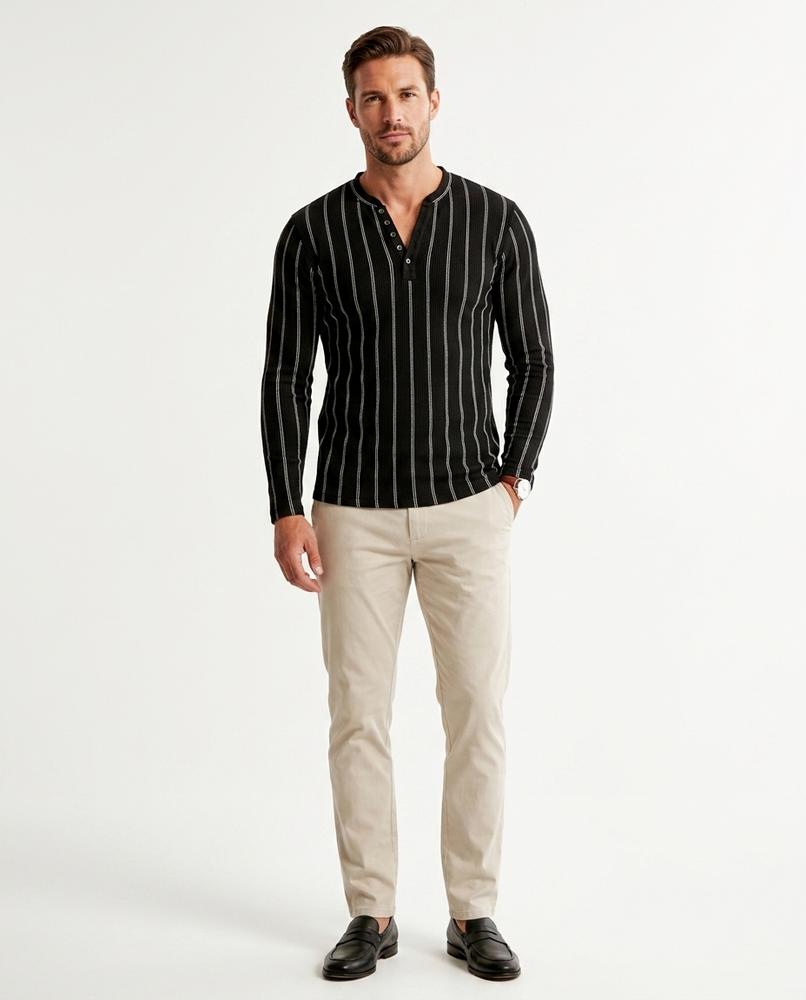 Cloppenburg Mode - Ziget | Gestreift Langärmlig Shirt Herren