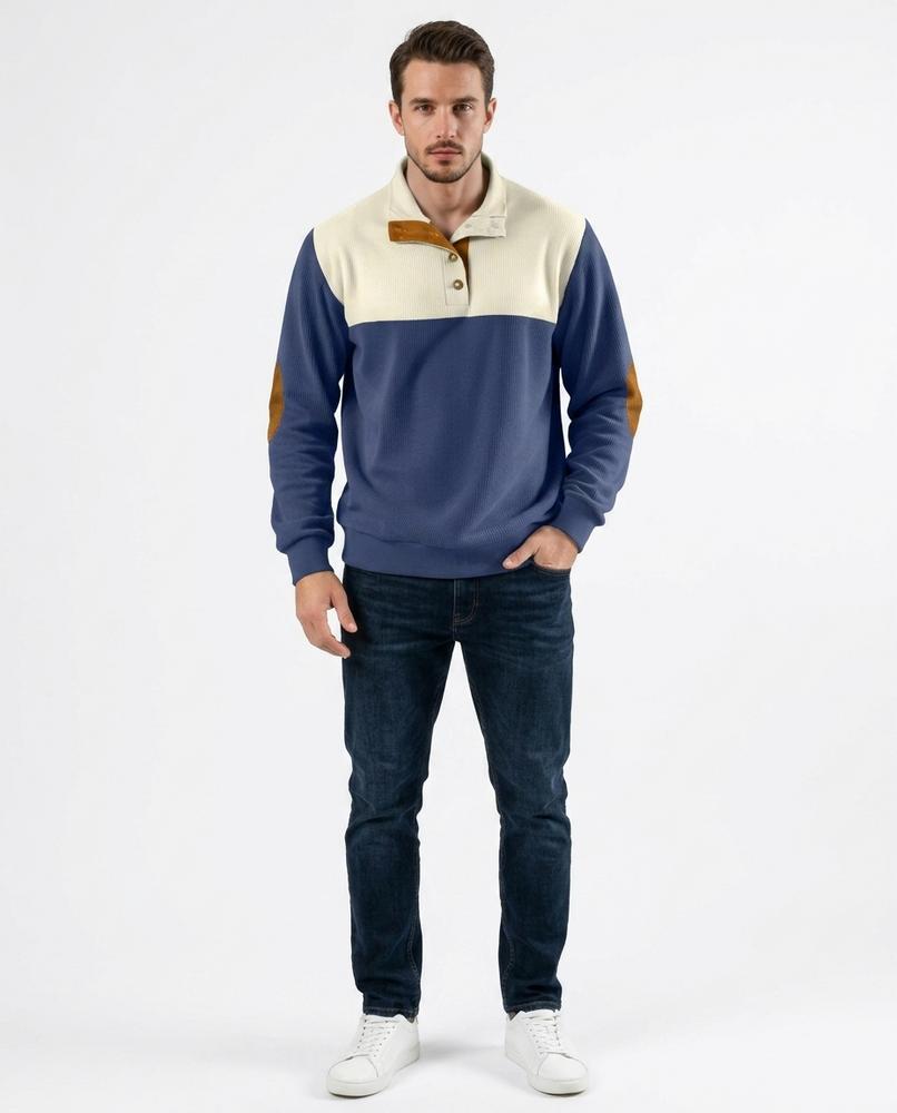 Cloppenburg Mode - Auhek | Gerippt Geknöpft Pullover Herren