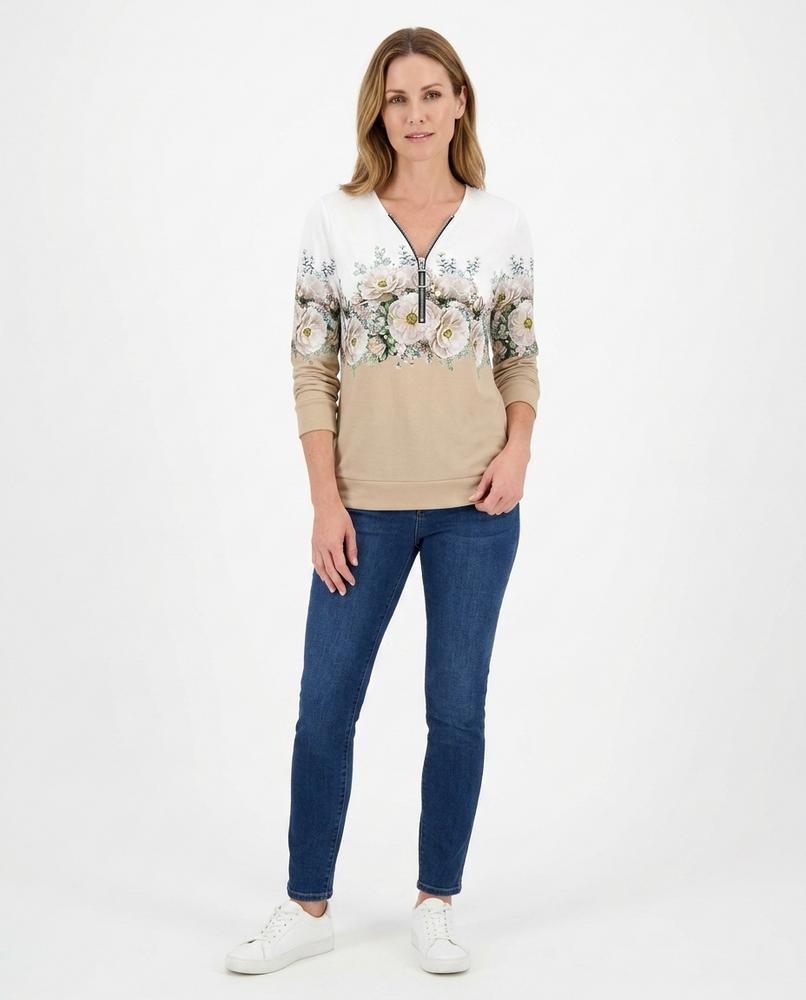 Cloppenburg Mode - Vegit | Bedrucktes Gezipptes Shirt Damen