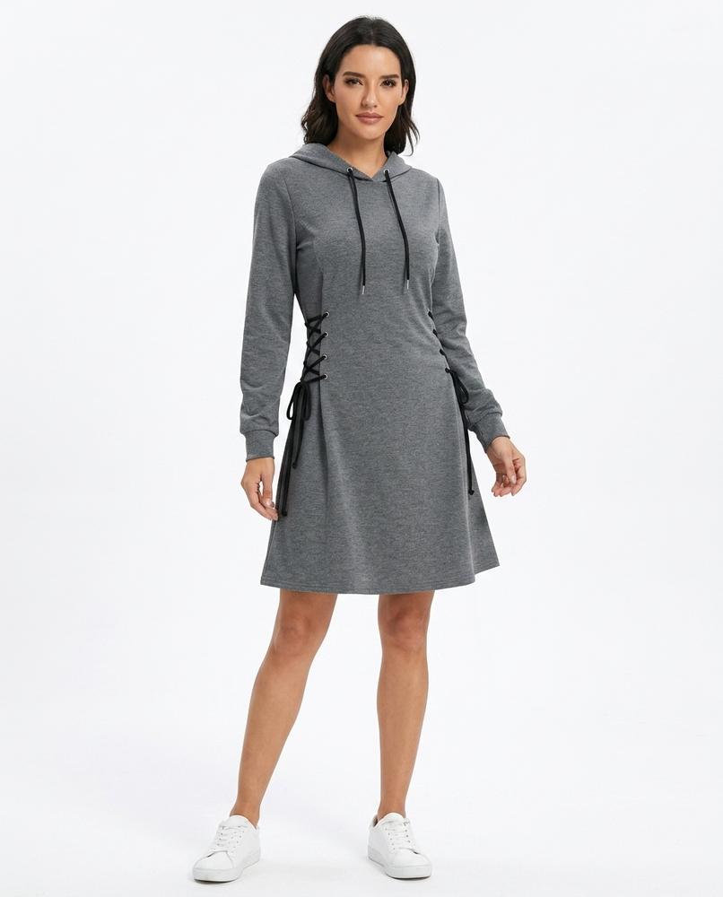 Cloppenburg Mode - Yeton | Langärmliges Geschnürtes Kleid Damen