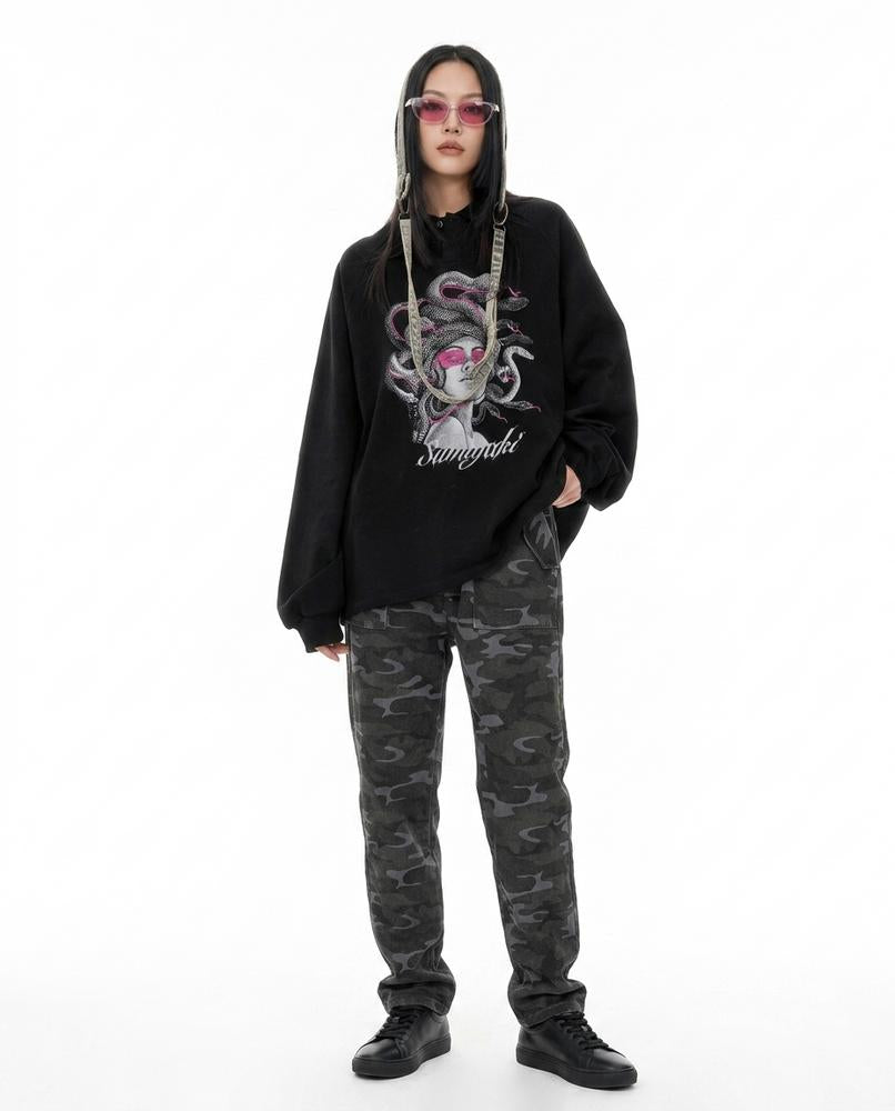 Cloppenburg Mode - Deram | Langärmliger Bedruckter Hoodie Unisex