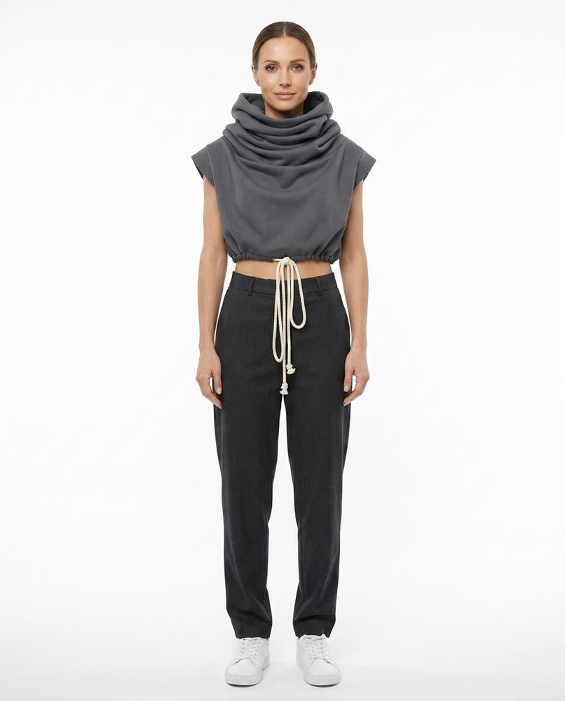 Cloppenburg Mode - Vekin | Bauchfreier Kurzärmliger Hoodie Damen