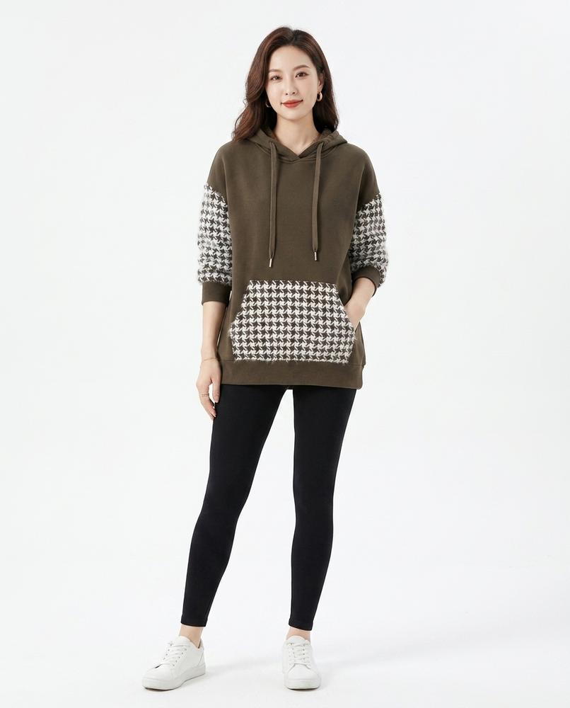 Cloppenburg Mode - Eoson | Kontrastierend Gemustert Hoodie Damen