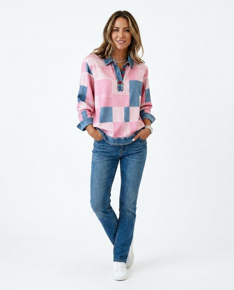 Cloppenburg Mode - Kunuk | Langärmliges Kariertes Shirt Damen