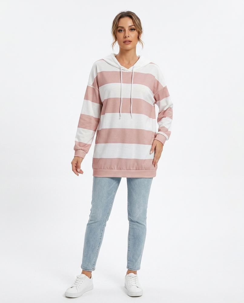 Cloppenburg Mode - Rutal | Gestreift Langärmelig Hoodie Damen
