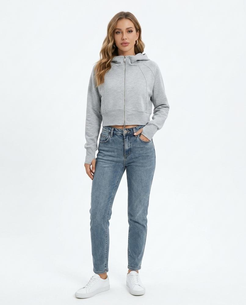 Cloppenburg Mode - Eelis | Hochgeschlossener Kurzer Hoodie Damen
