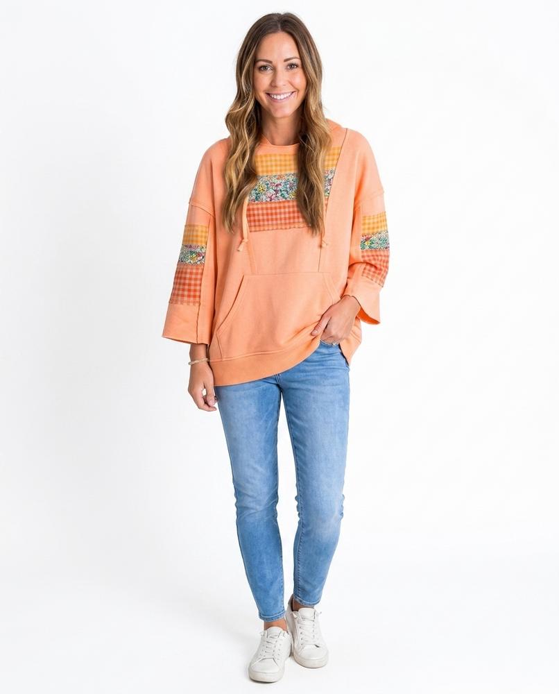 Cloppenburg Mode - Auzun | Gepatcht Locker Geschnitten Hoodie Damen