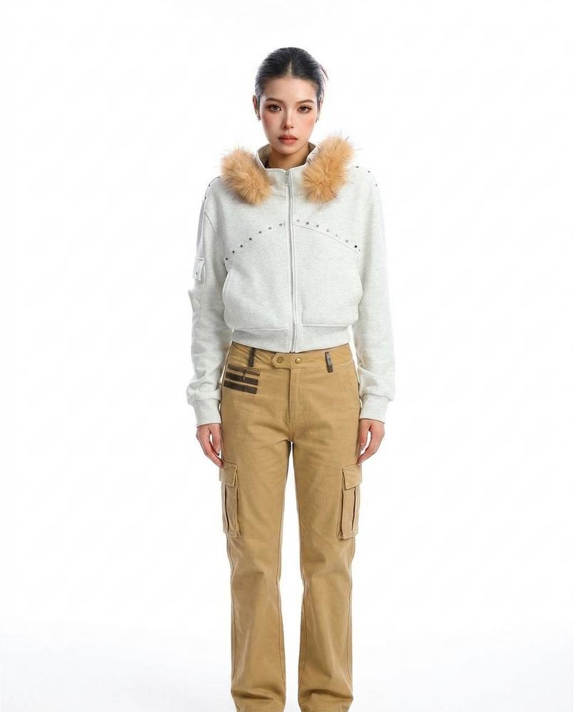 Cloppenburg Mode - Lidot | Genietete Kurzgeschnittene Jacke Damen