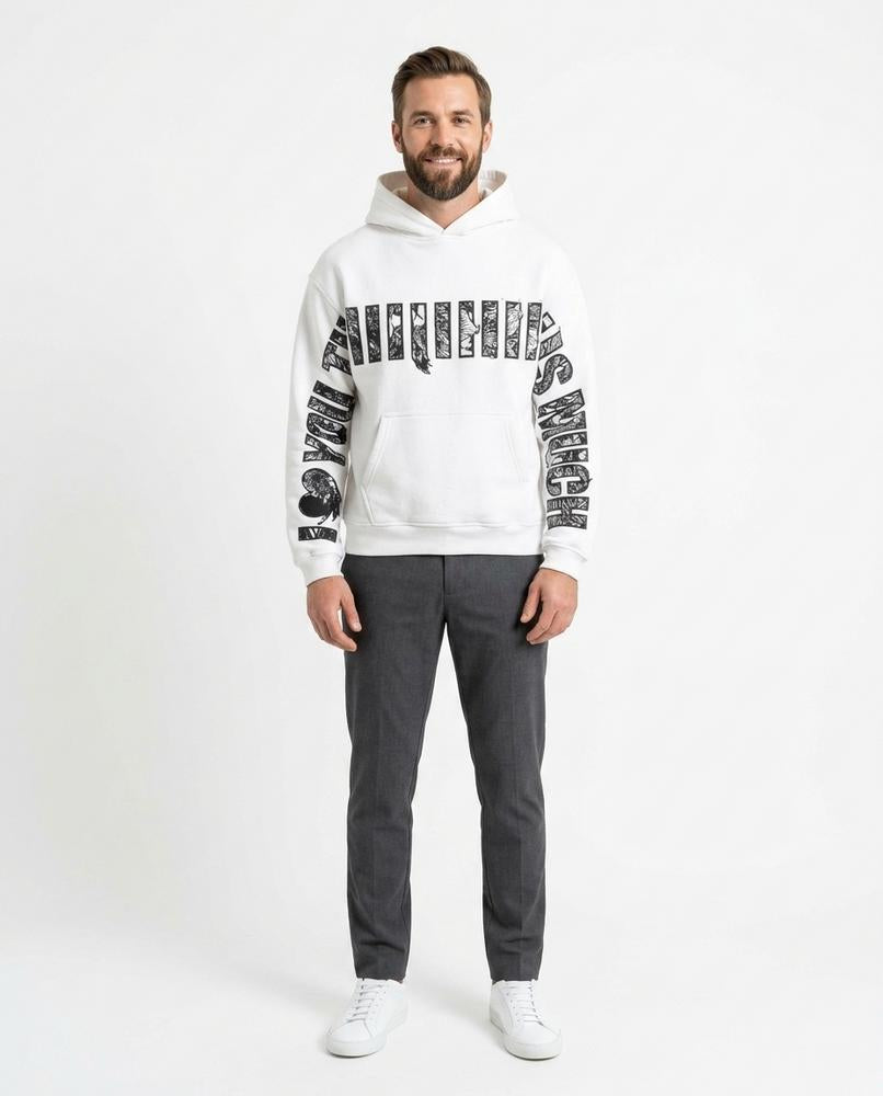 Cloppenburg Mode - Metik | Bedruckter Langärmliger Hoodie Unisex