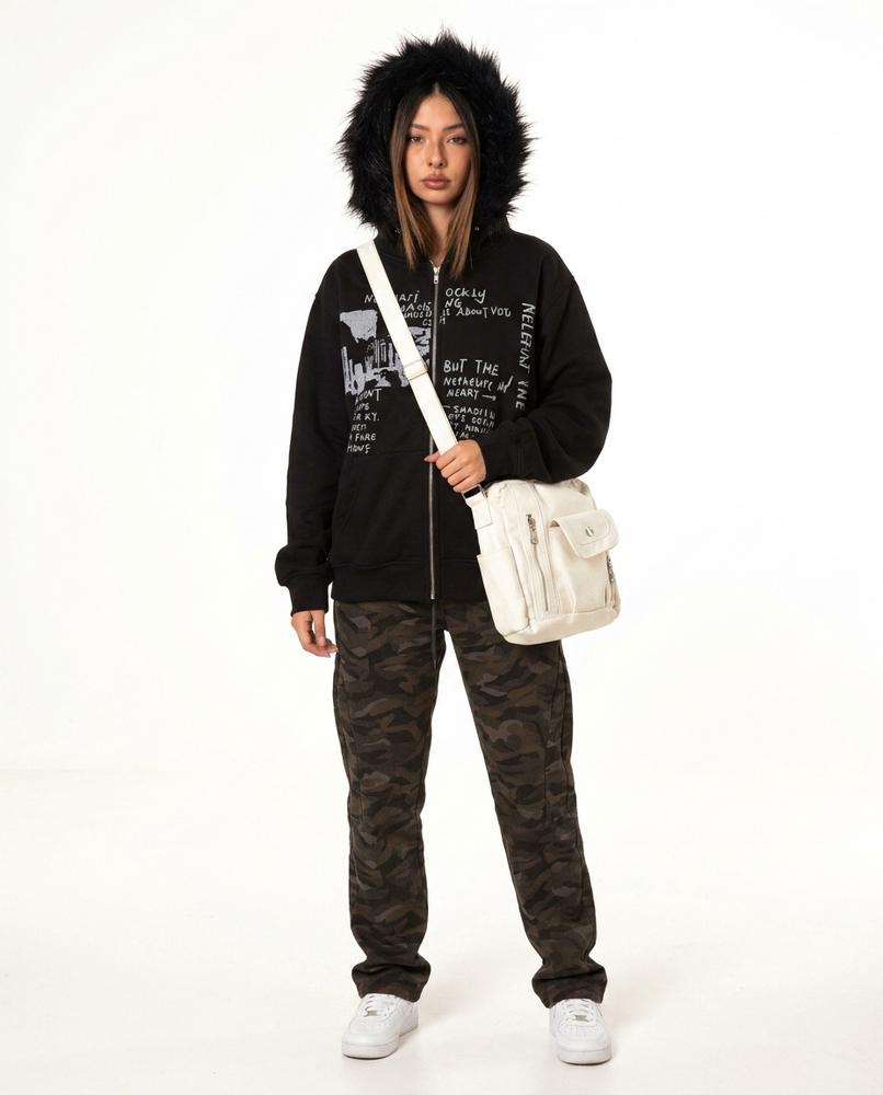 Cloppenburg Mode - Votol | Bedruckter Langärmliger Hoodie Unisex