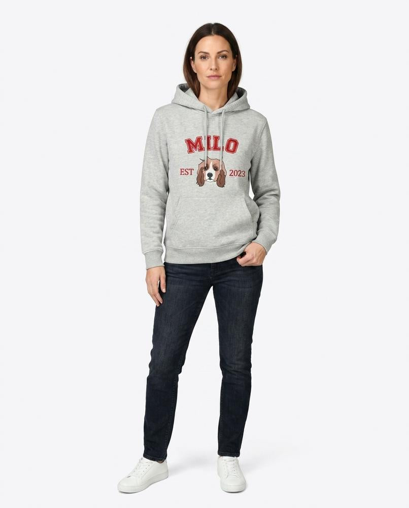 Cloppenburg Mode - Eanit | Bestickter Melierter Hoodie Unisex