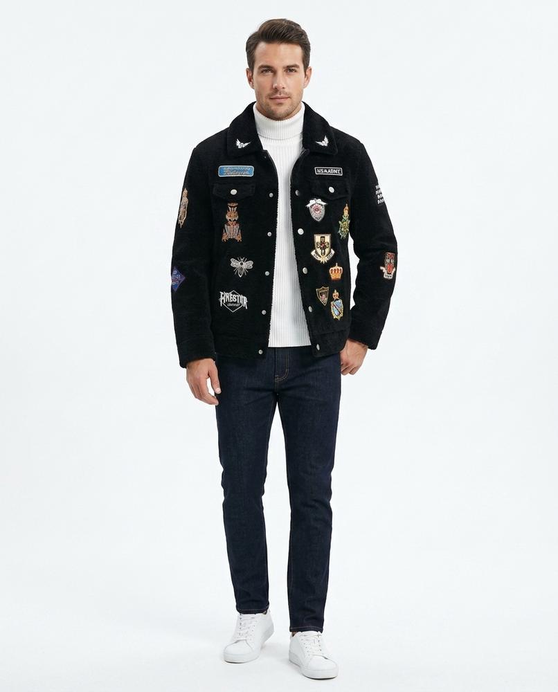 Cloppenburg Mode - Eozum | Applizierte Strukturierte Jacke Herren