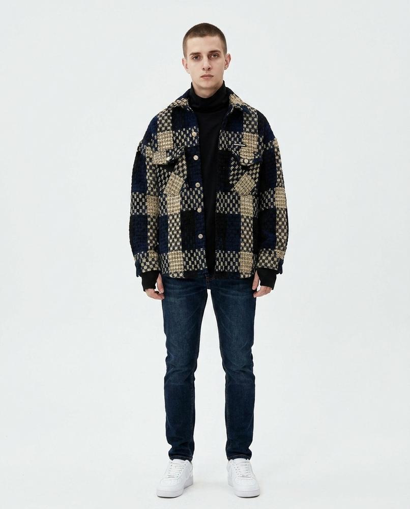 Cloppenburg Mode - Sugan | Strukturiert Kariert Jacke Herren