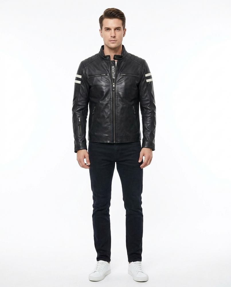 Cloppenburg Mode - Cipod | Lederne Gesteppte Jacke Herren