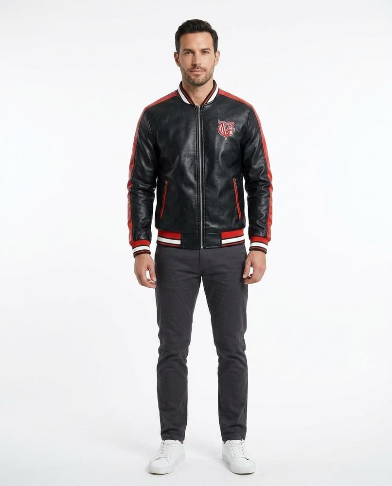 Cloppenburg Mode - Eofem | Reißverschluss Kunstleder Jacke Herren